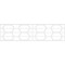 Ekena Millwork Set of Four Panels for 94 1/2"W x 24 1/4"H Greeley Fretwork Wainscot Wall Paneling WPKP12X01X47GLY - alternate 2